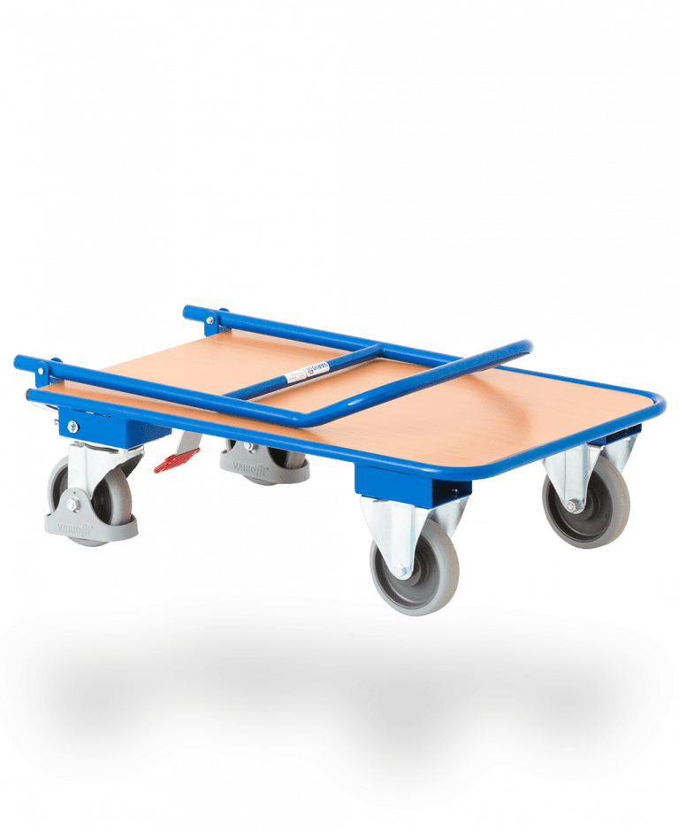 Trolley folded