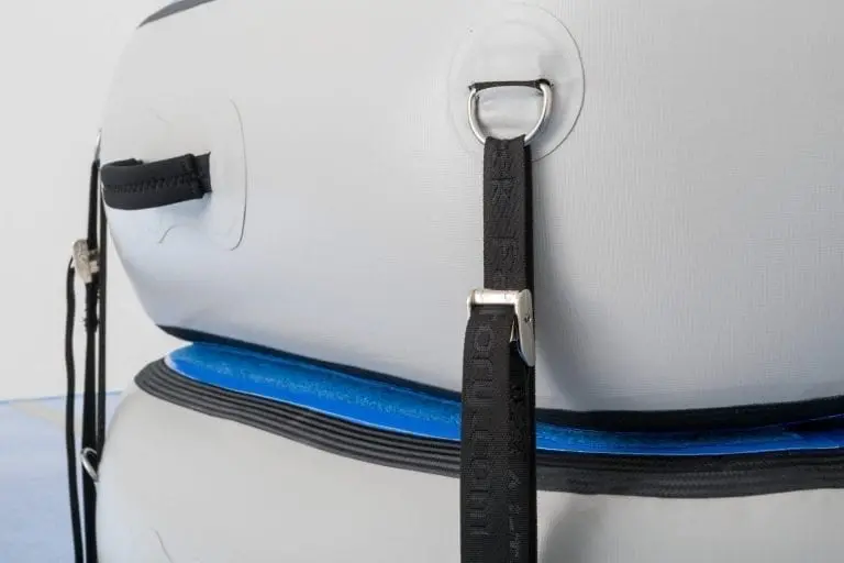 Close up of straps on AirBox