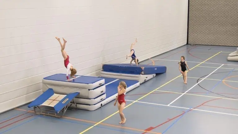 AirJump Set Gymnast Roundoff incline mat