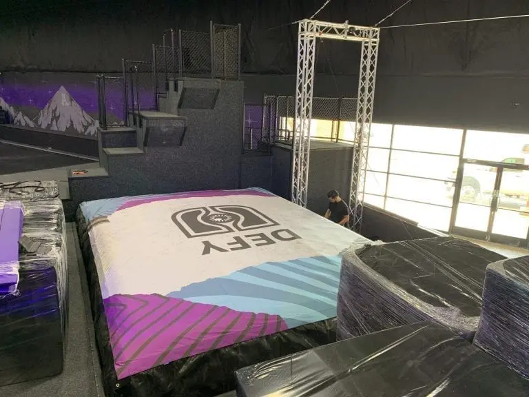 AirBag Installation Trampoline Park