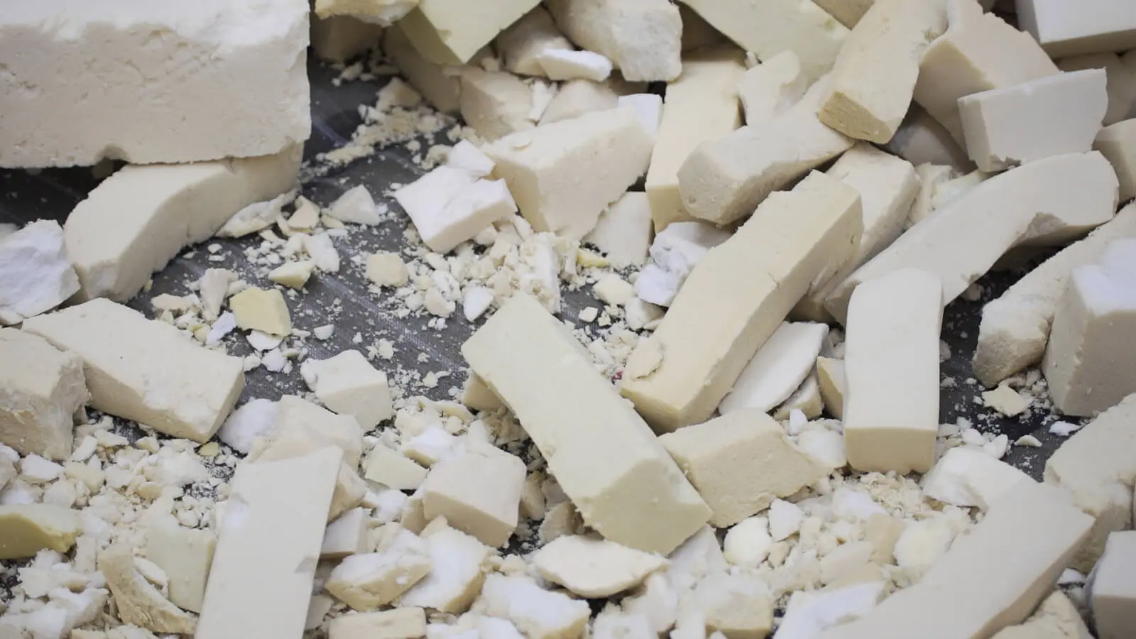 foam pit residue