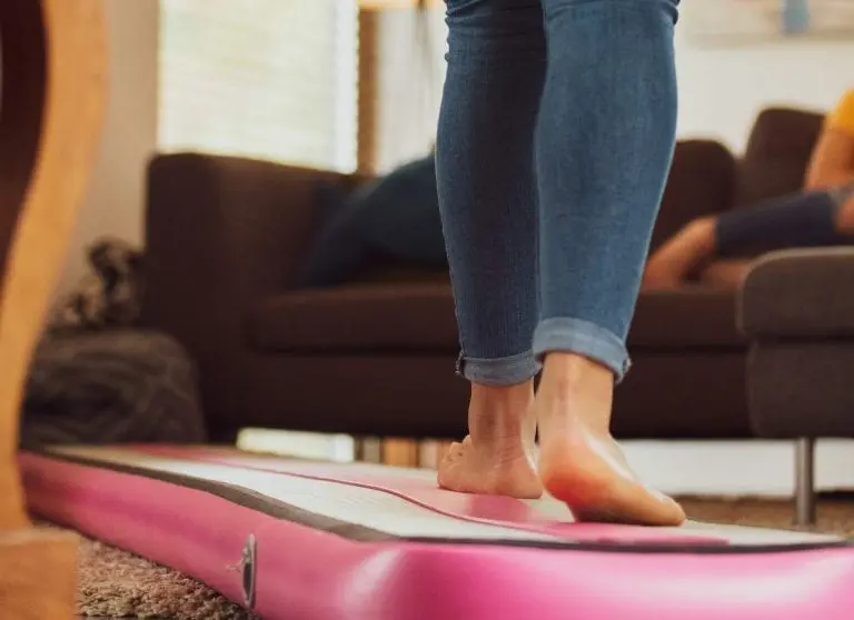 Girl standing on AirBeam